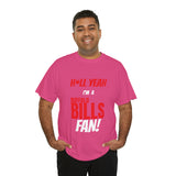 Buffalo Bills Football Unisex Heavy Cotton Tee