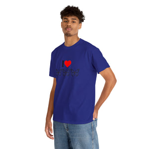 I Love Butterflies Unisex Heavy Cotton Tee