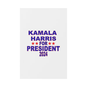 Kamala Harris for President Plastic Yard Sign