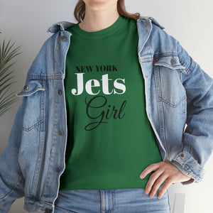 New York Jets Girl Unisex Heavy Cotton Tee