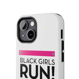 Black Girls Run Tough Phone Cases