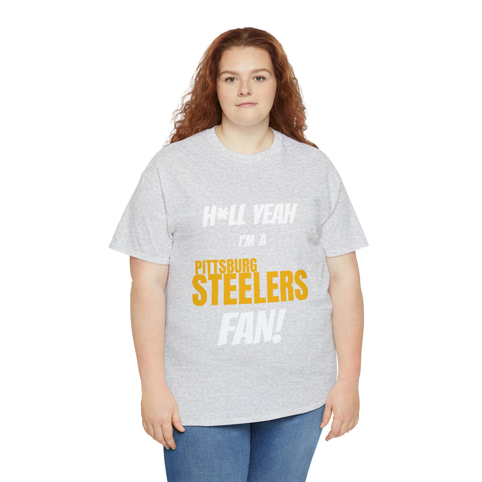 Pittsburgh Steelers Football Unisex Heavy Cotton Tee