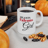 Atlanta Falcons Girl Ceramic Mug 11oz