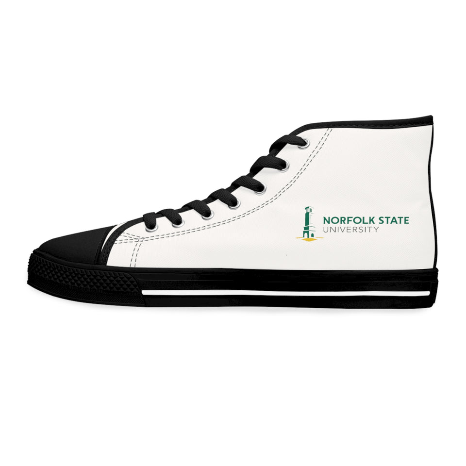 Norfolk State Women's High Top Sneakers