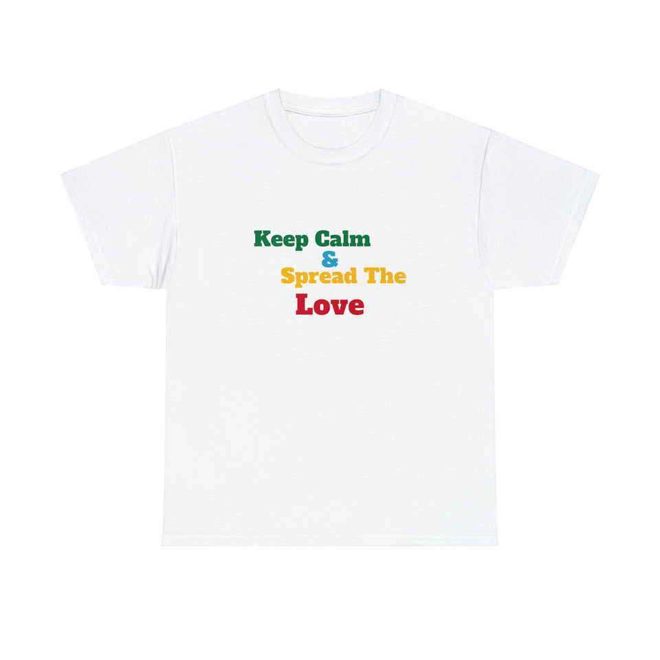 Keep Calm Unisex Heavy Cotton Tee