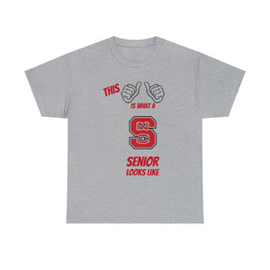 This Is What A NC State Senior Looks Like Unisex Heavy Cotton Tee