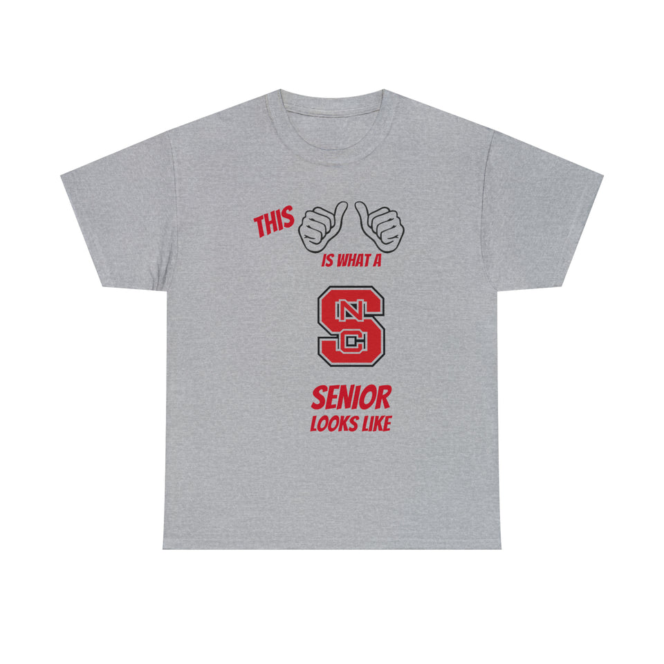 This Is What A NC State Senior Looks Like Unisex Heavy Cotton Tee