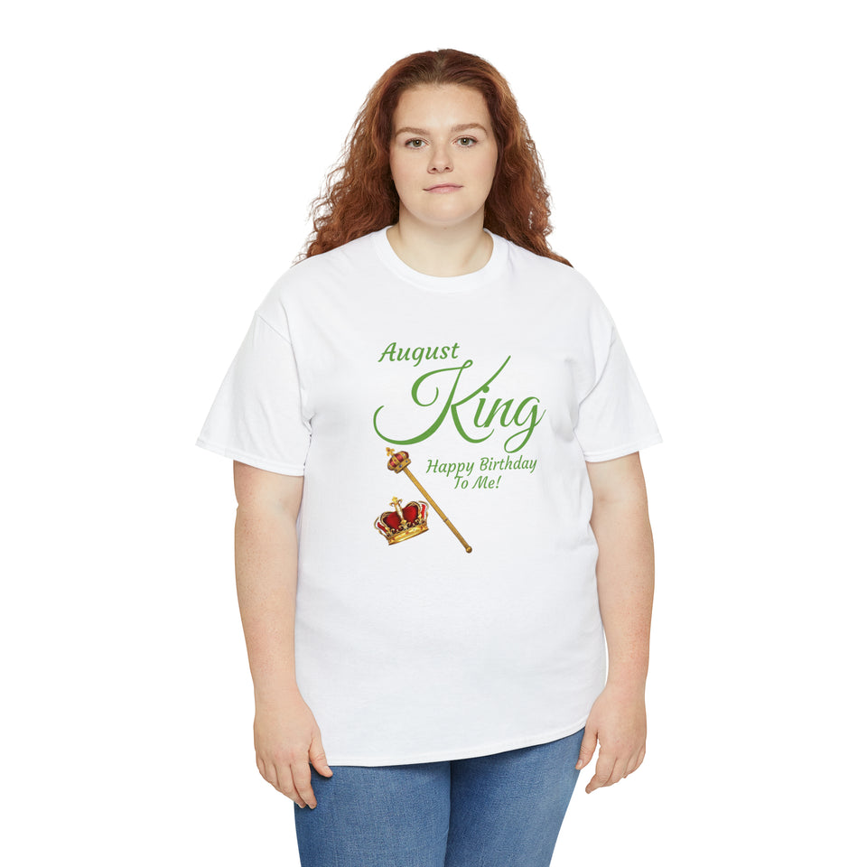 August King Unisex Heavy Cotton Tee