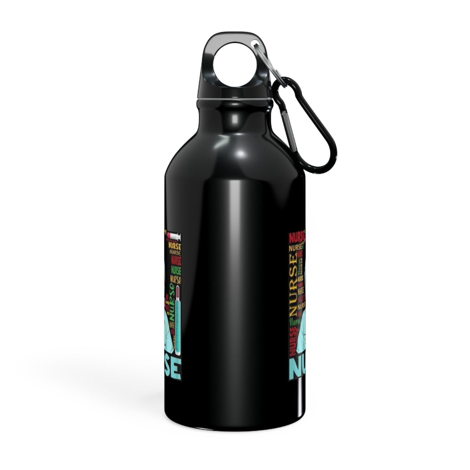 Black Nurse Sport Bottle