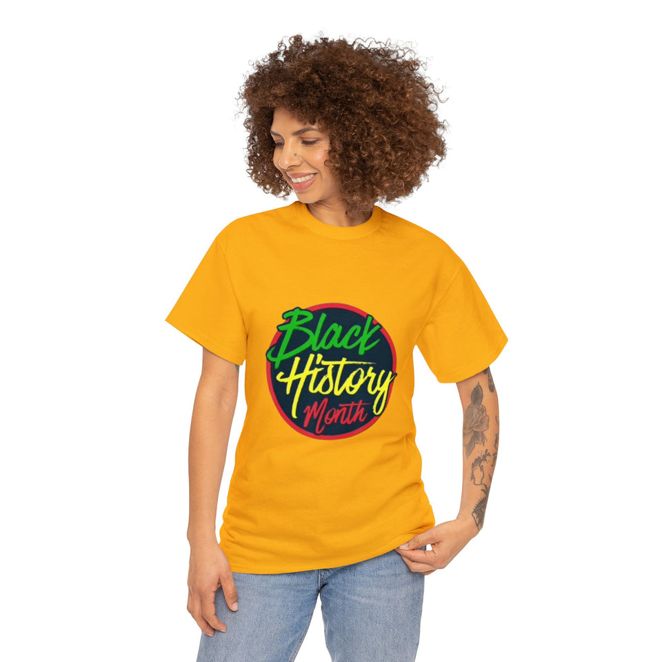 Black History Month Cotton Tee