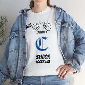 Charlotte Christian Senior Unisex Heavy Cotton Tee