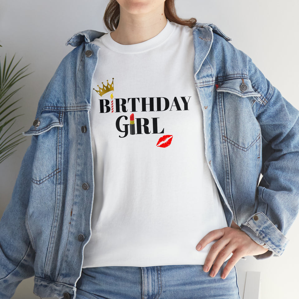 Birthday Girl Unisex Heavy Cotton Tee