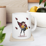 Arizona Cardinals Girl Ceramic Mug 11oz