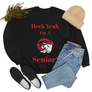 Heck Yeah I'm A WSSU Senior Unisex Heavy Blend™ Crewneck Sweatshirt