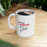 Arizona Cardinals Girl Ceramic Mug 11oz