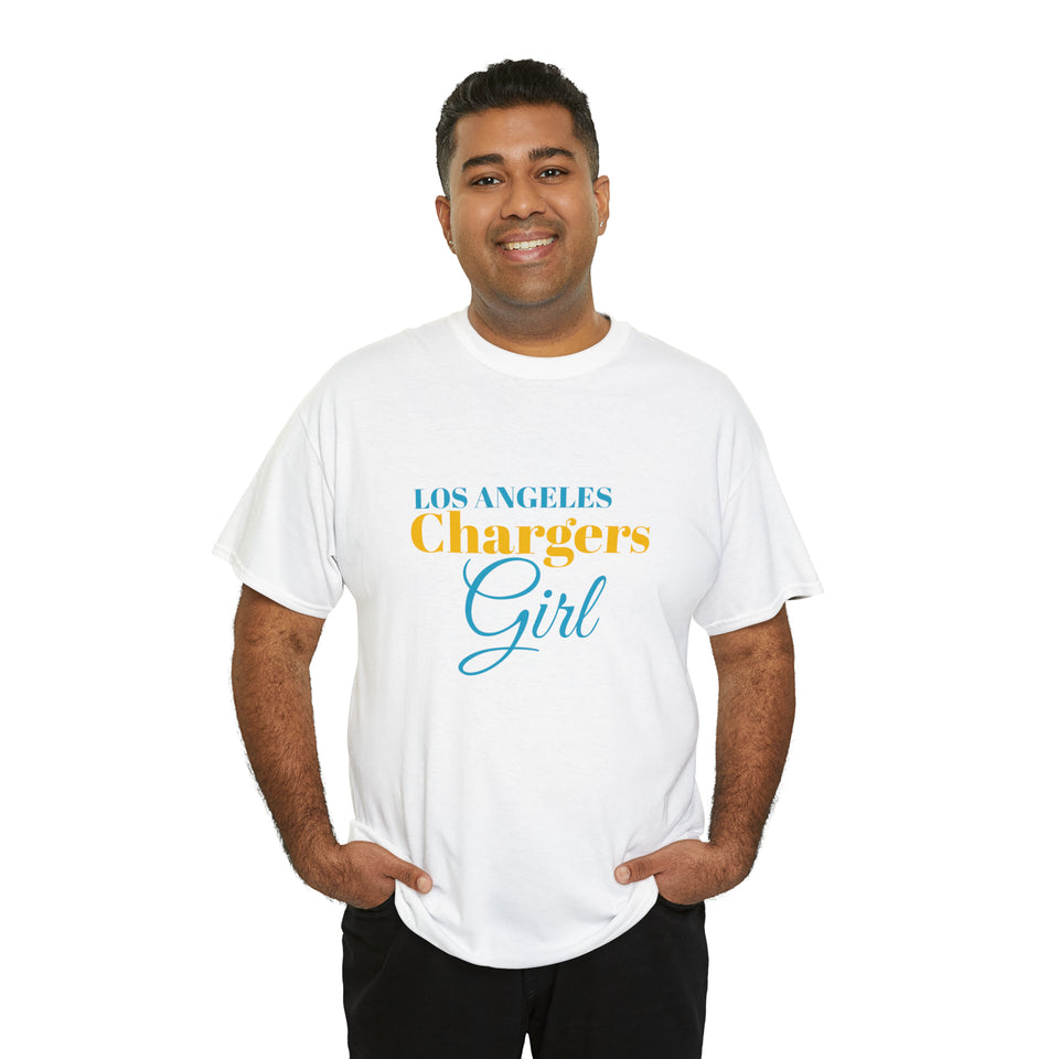 Los Angeles Chargers Girl Unisex Heavy Cotton Tee