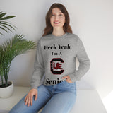 Heck Yeah I'm A SC Gamecocks Senior Unisex Heavy Blend™ Crewneck Sweatshirt