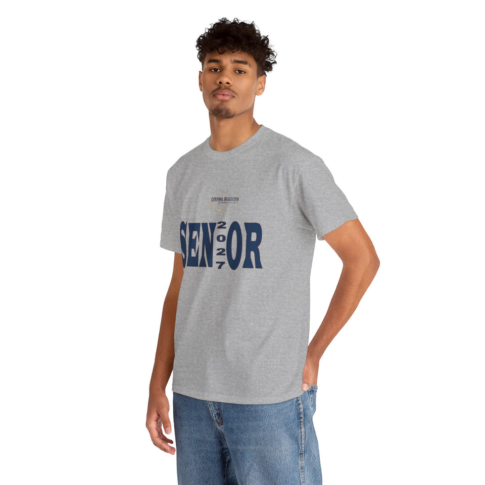 Central Academy of Tech & Arts Senior 2027 Unisex Heavy Cotton Tee