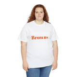 Clevland Browns Girl Unisex Heavy Cotton Tee