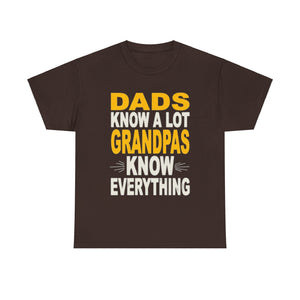 Grandpas Know Everything Unisex Heavy Cotton Tee