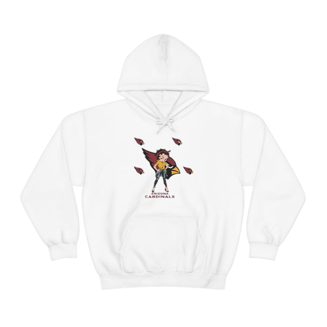 Arizona Cardinals Girl Unisex Heavy Blend™ Hooded Sweatshirt
