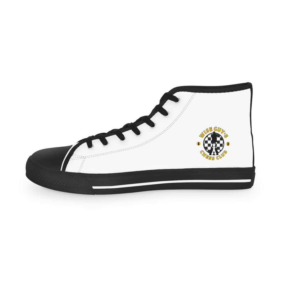 Wise Guy's Chess Club Men's High Top Sneakers