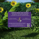 Porter Ridge HS Universal Plastic Yard Sign