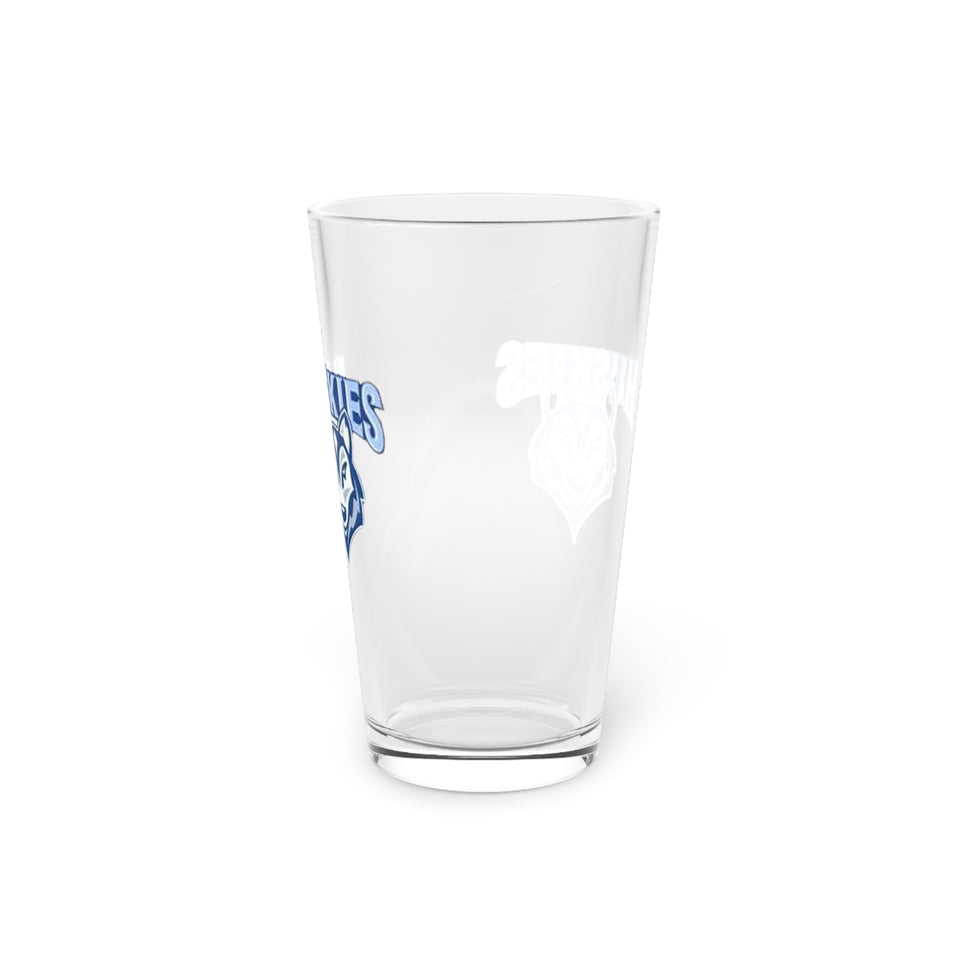 Hunter Huss HS Pint Glass, 16oz