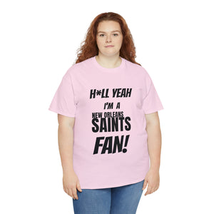 New Orleans Saints Football Unisex Heavy Cotton Tee