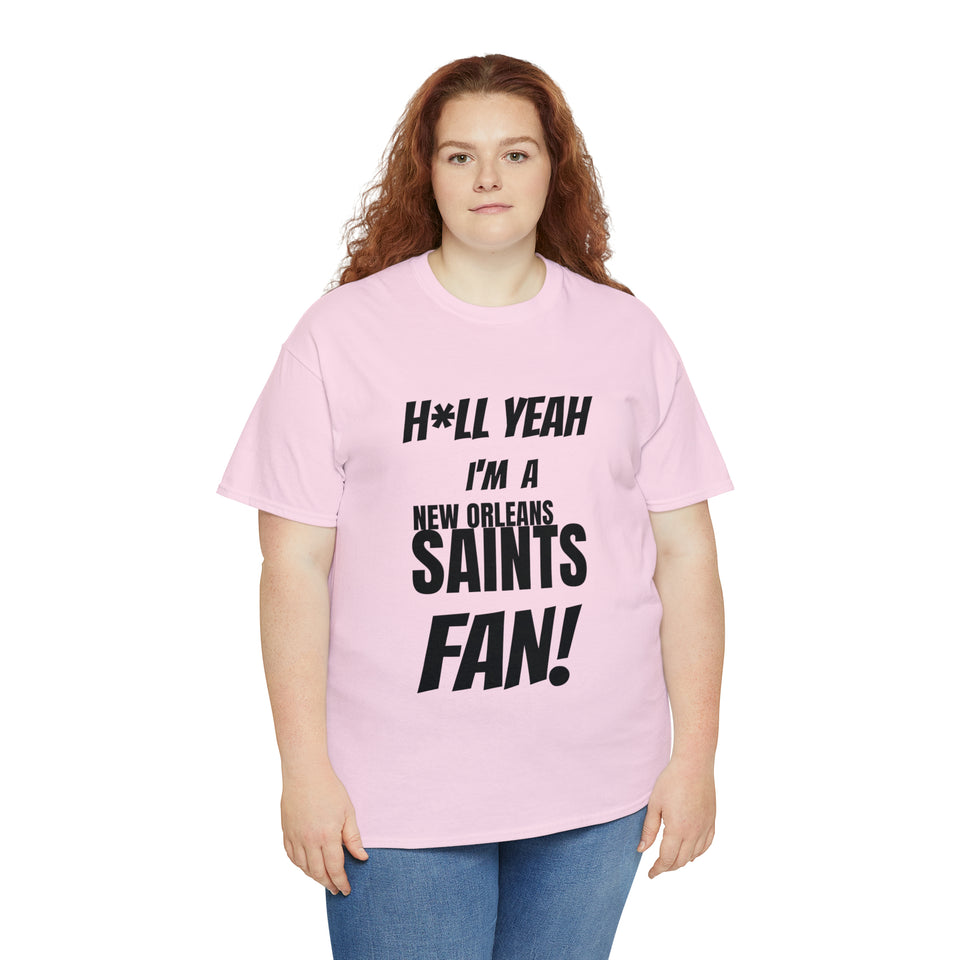 New Orleans Saints Football Unisex Heavy Cotton Tee
