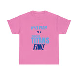 Tennessee Titans Football Unisex Heavy Cotton Tee
