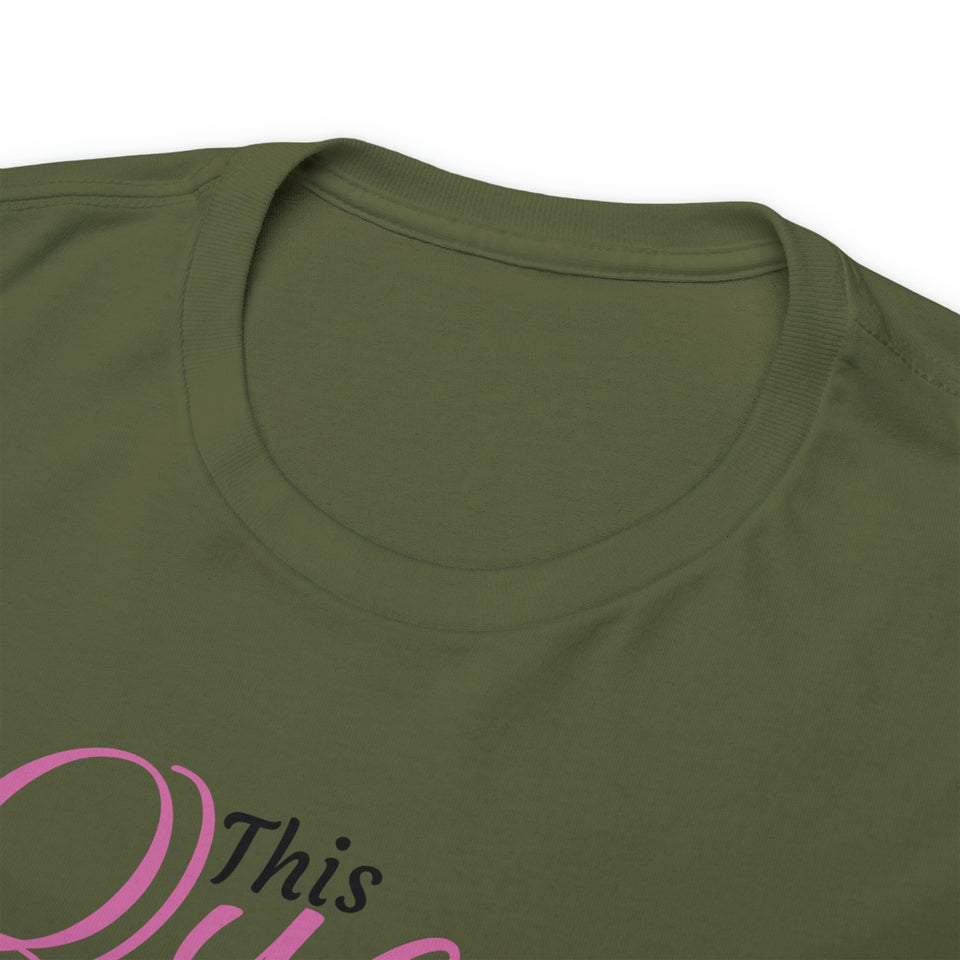 This Queen Was Born In October Unisex Heavy Cotton Tee