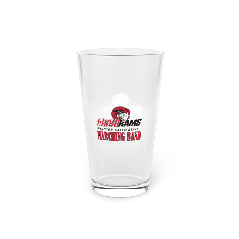 WSSU Marching Band Pint Glass, 16oz