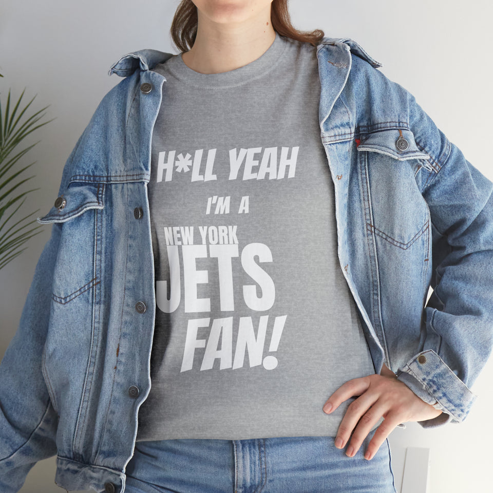 New York Jets Football Unisex Heavy Cotton Tee