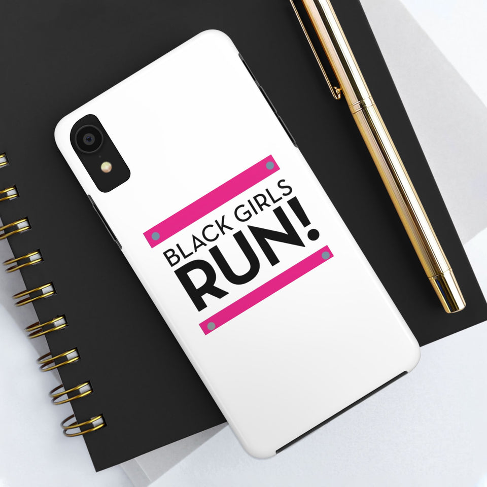 Black Girls Run Tough Phone Cases