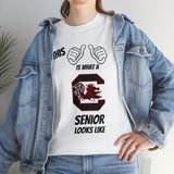 This Is What A SC Gamecocks Senior Looks Like Unisex Heavy Cotton Tee