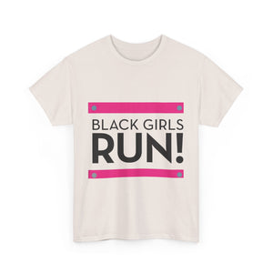 Black Girls Run Unisex Heavy Cotton Tee