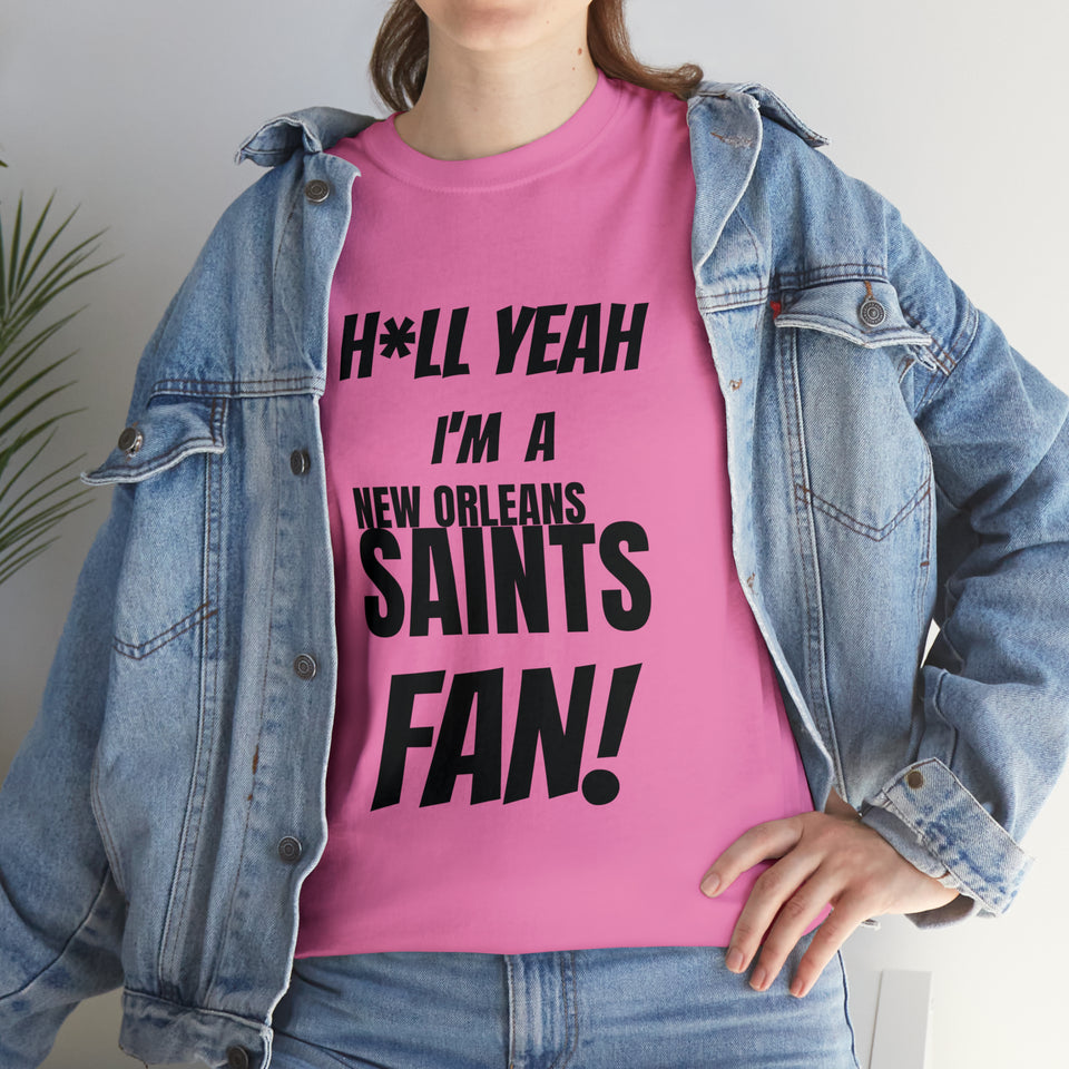 New Orleans Saints Football Unisex Heavy Cotton Tee