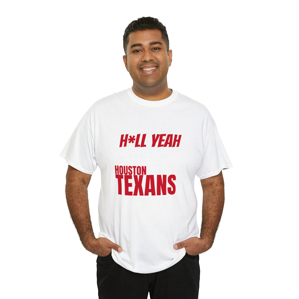 Houston Texans Football Unisex Heavy Cotton Tee