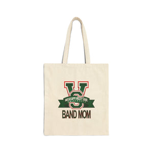 Mississippi Valley Band Mom Cotton Canvas Tote Bag