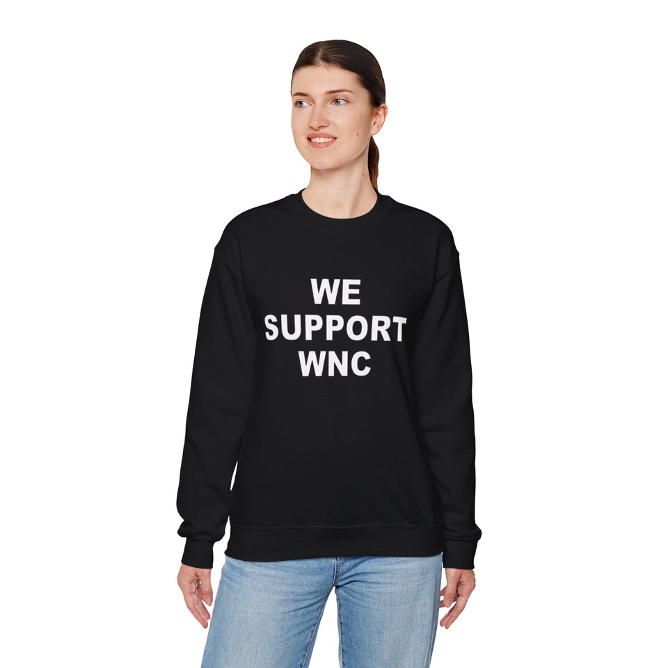 We Support WNC Unisex Heavy Blend™ Crewneck Sweatshirt