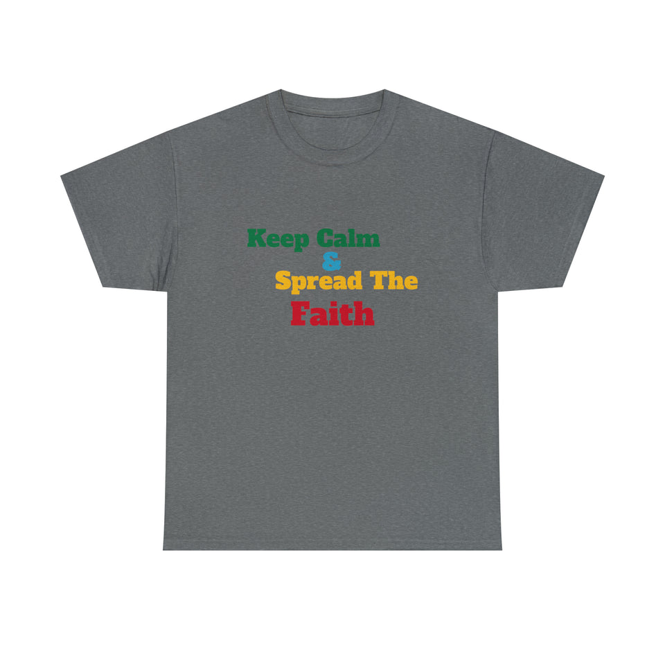 Keep Calm Unisex Heavy Cotton Tee