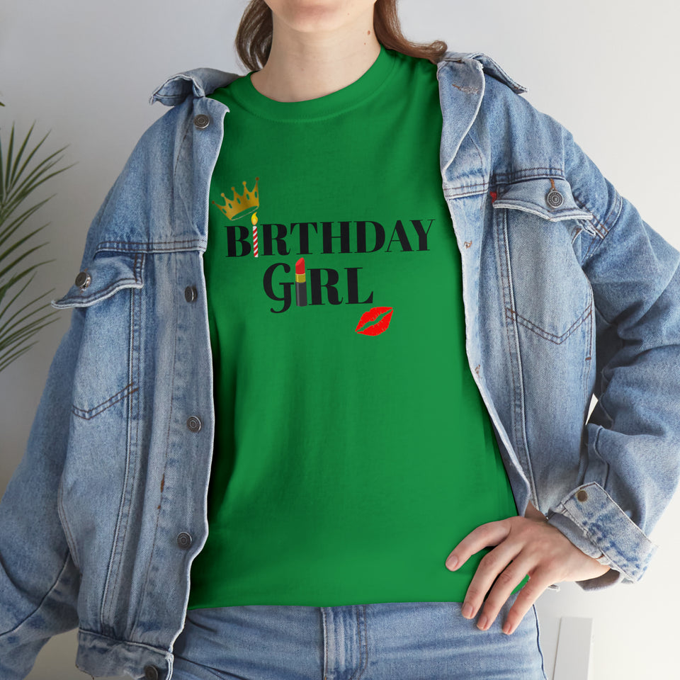 Birthday Girl Unisex Heavy Cotton Tee