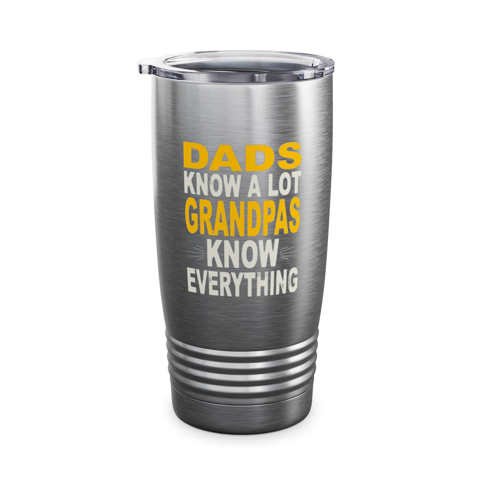 Grandpas Know Everything Ringneck Tumbler, 20oz