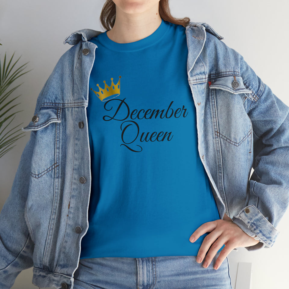 December Queen Unisex Heavy Cotton Tee