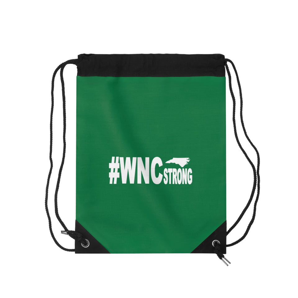 Western NC Strong Drawstring Bag