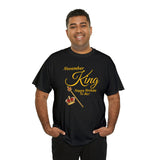 November King Unisex Heavy Cotton Tee