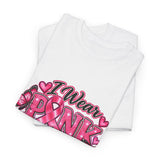 Breast Cancer Awareness Myself Unisex Heavy Cotton Tee
