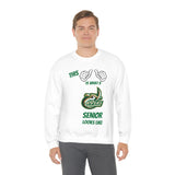This Is What A UNCC Senior Looks Like Unisex Heavy Blend™ Crewneck Sweatshirt