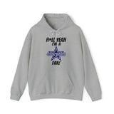 H*ll Yeah I'm A Dallas Cowboys Fan Unisex Heavy Blend™ Hooded Sweatshirt